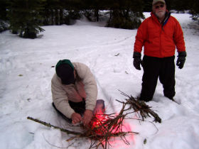 Fire Starting Students