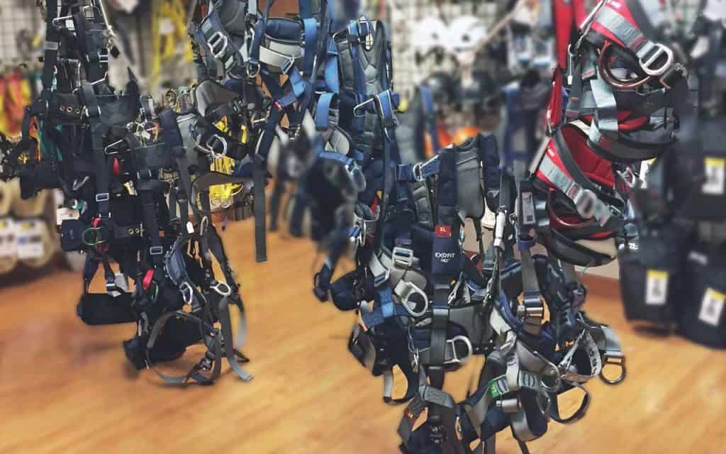Tower Climbing Harnesses vs. Rope Access Harness Safety One Training